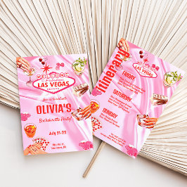 Las Vegas Bachelorette Party Pokerroute Kaart