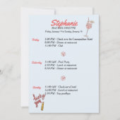 Las Vegas Bachelorette route Kaart (Voorkant)