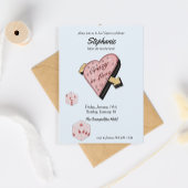 Las Vegas Bachelorette uitnodiging