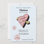 Las Vegas Bachelorette uitnodiging (Voorkant)