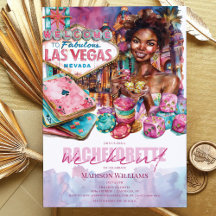 Las Vegas Bachelorette weekend Afro Meisje