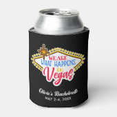 Las Vegas Bachelorette Weekend Favorieten Aangepas Blikjeskoeler (Blikje Voorkant)