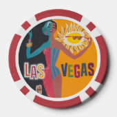  Las Vegas Bachelorette Weekend Party Poker Chips (Achterkant)