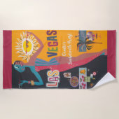  Las Vegas Bachelorette Weekend Party Strandlaken (Voorkant)