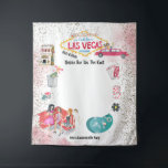 Las Vegas Bachelorette Weekend Waterverf Wandkleed<br><div class="desc">Gebruik als decor op uw feest of receptie! Een prachtige gepersonaliseerde touch voor achter de hoofdtafel. Of een geweldige achtergrond voor uw fotocabine. Wandtapijten maken geweldige statement stukken als zowel thuis- als evenementeninrichting. Voeg uw aangepaste formulering toe aan dit ontwerp door gebruik te maken van de "Edit this design sjabloon"-vakken...</div>