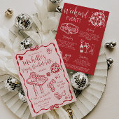 Las Vegas Bachelorette Weekendfeest Kaart