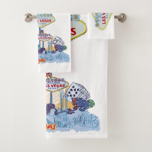 Las Vegas Bad Handdoek (Insitu)