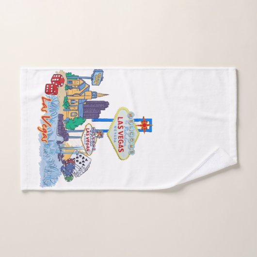 Las Vegas Bad Handdoek (Handdoek)
