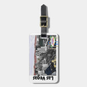 Las Vegas Bagagelabel (Voorkant verticaal)