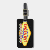 Las Vegas Bagagelabel (voeg uw contactgegevens toe (Voorkant verticaal)