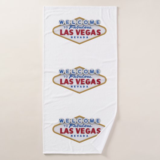 Las Vegas bathroom and kitchen towels Bad Handdoek (Badhanddoek)