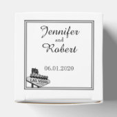 Las Vegas Bestemming Bruiloft Favor Box Bedankdoosjes (Bovenkant)