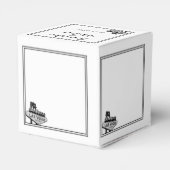 Las Vegas Bestemming Bruiloft Favor Box Bedankdoosjes (Achterkant)
