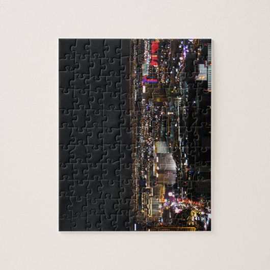 Las Vegas bij nacht Legpuzzel (Verticaal)