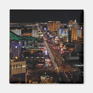 Las Vegas bij nacht Magneet