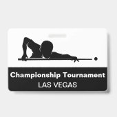 Las Vegas Billiards Budget Event Badges (Back)