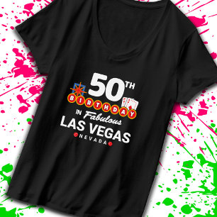 Las Vegas Birthday Party - 50th Birthday in Vegas T-shirt