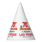 Las Vegas Birthday Party - 70th Birthday in Vegas Feesthoedjes (Rechts)