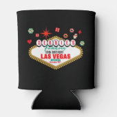 Las Vegas Birthday Party  Blikjeskoeler (Achterkant)