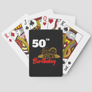 Las Vegas Birthday Party Custom Poker Pokerkaarten