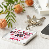 Las Vegas Birthday Party for her Sleutelhanger (Zijkant)