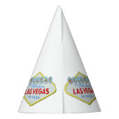Las Vegas Birthday Party gepersonaliseerd Feesthoedjes (Achterkant)