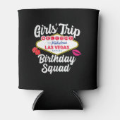 Las Vegas Birthday Party - Girls Trip Bday Squad Blikjeskoeler (Voorkant)