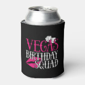 Las Vegas Birthday Party Group Gift Vegas Squad Blikjeskoeler (Blikje Voorkant)