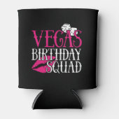 Las Vegas Birthday Party Group Gift Vegas Squad Blikjeskoeler (Voorkant)