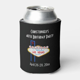Las Vegas Birthday Party Trip Favor Koelbox Blikjeskoeler