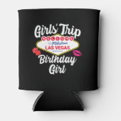 Las Vegas Birthday - Vegas Girls Trip for Birthday Blikjeskoeler (Voorkant)