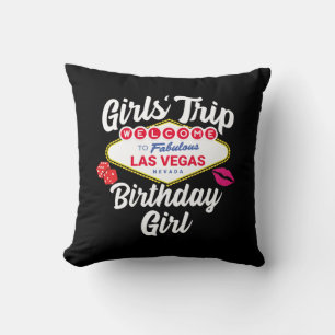 Las Vegas Birthday - Vegas Girls Trip for Birthday Kussen