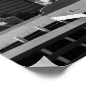 Las Vegas Black en White Photo Poster (Hoek)