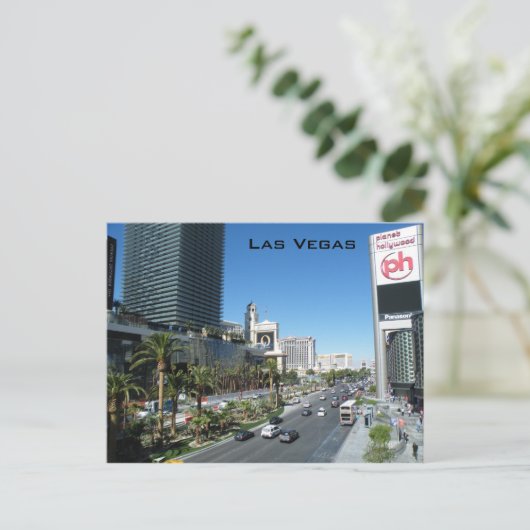 Las Vegas BLD Briefkaart (Staand voorkant)