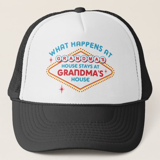 Las Vegas blijft bij oma's Trucker Pet (Voorkant)