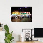 Las Vegas Blvd. Tourist Shops Poster Print (Thuiskantoor)