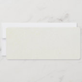 Las Vegas Boarding Pass Ticket Wedding Invitation Kaart (Achterkant)