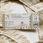 Las Vegas Boarding Pass Ticket Wedding Invitation Kaart<br><div class="desc">Las Vegas Wedding Invitation met een leuk instapmodel. De makkelijk te gebruiken sjabloon,  gaat enkel uw info in de verstrekte ruimte in,  of klikt de aanpassingsknoop om extra tekst toe te voegen. U kunt meer informatie over de achterzijde toevoegen!</div>