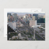 Las Vegas Boulevard Strip Briefkaart (Voorkant / Achterkant)