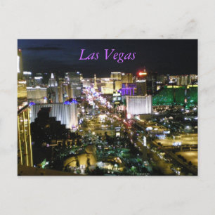 Las Vegas Boulevard Strip Nevada Briefkaart