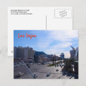 Las Vegas Boulevard, Zuid Briefkaart (Voorkant / Achterkant)