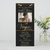 Las Vegas Bridal Shower Invitation Sjabloon Kaart (Staand voorkant)