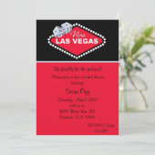 Las Vegas Bridal Shower Kaart (Staand voorkant)