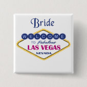 Las Vegas Bride Button (Voorkant)