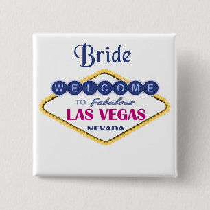 Las Vegas Bride Button