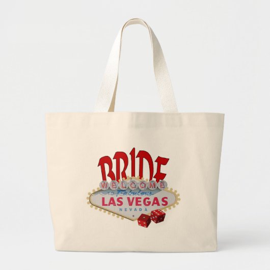 Las Vegas BRIDE Classic Canvas tas (Voorkant)