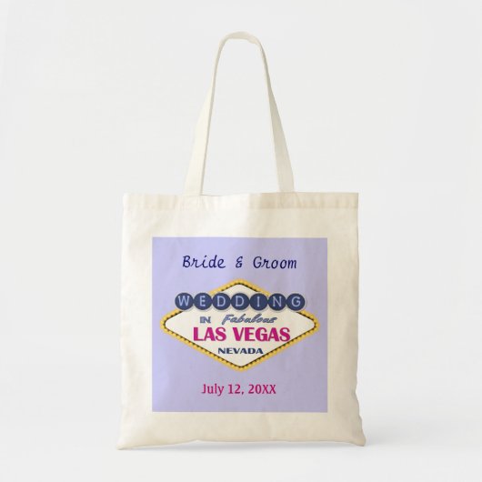 Las Vegas Bride & Groom - Aanpassen Tote Bag (Voorkant)