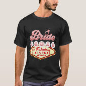 Las Vegas Bride Squad in Las Vegas Grappig Bruidsm T-shirt (Voorkant)