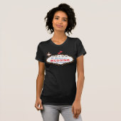 Las Vegas Bride T-shirt (Voorkant volledig)