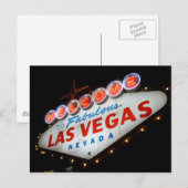 Las Vegas Briefkaart (Voorkant / Achterkant)